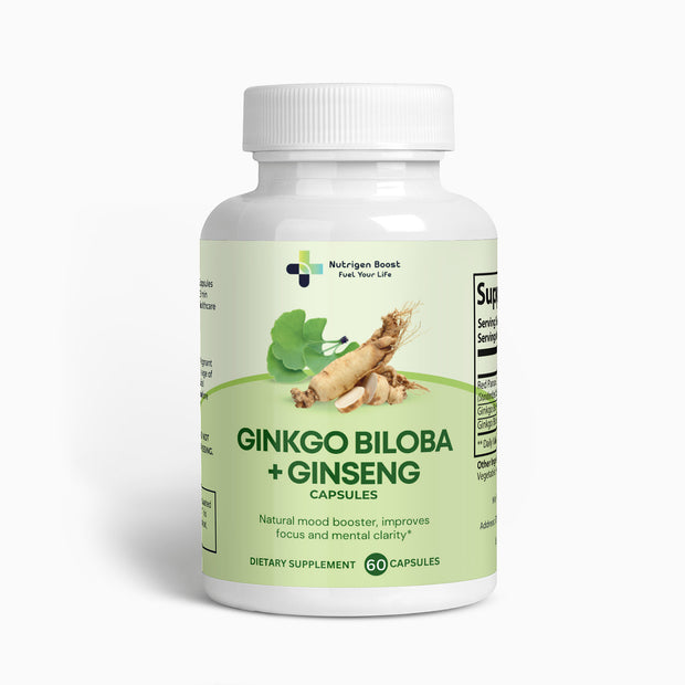 Ginkgo Biloba + Ginseng - Nutrigen Boost