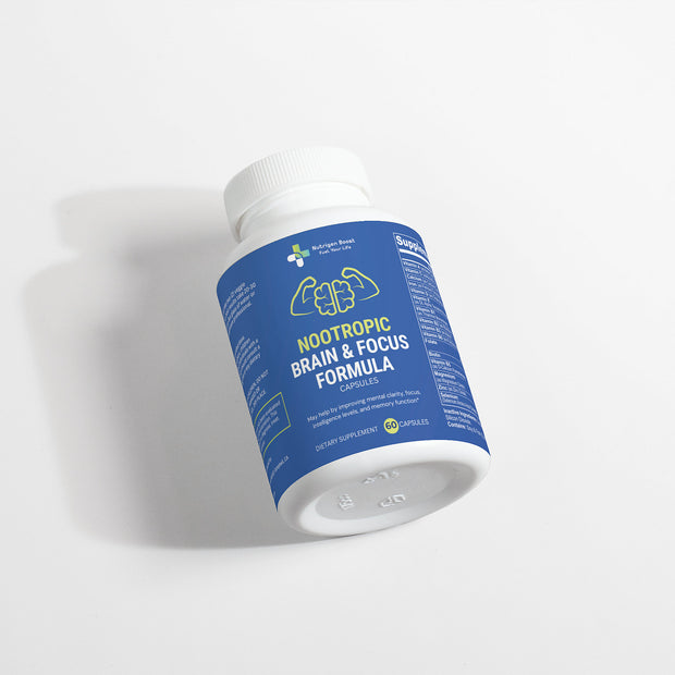 Nootropic Brain & Focus Formula - Nutrigen Boost