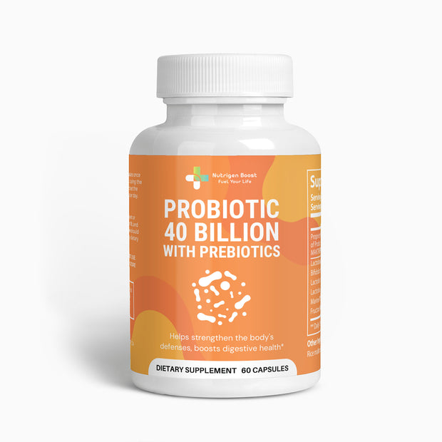 Probiotic 40 Billion with Prebiotics - Nutrigen Boost