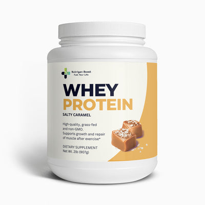 Whey Protein (Salty Caramel Flavour) - Nutrigen Boost