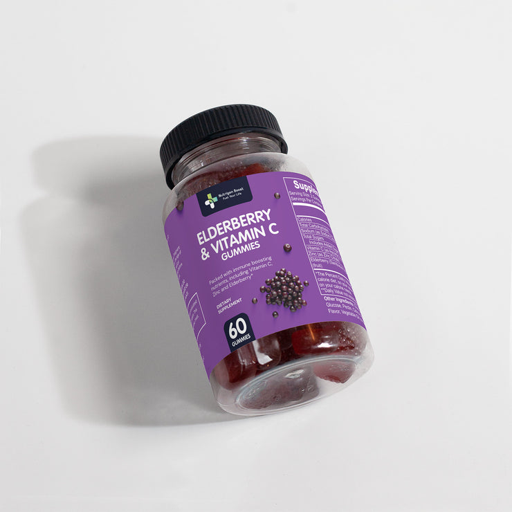 Elderberry & Vitamin C Gummies - Nutrigen Boost