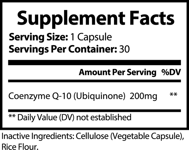 CoQ10 Ubiquinone - Nutrigen Boost