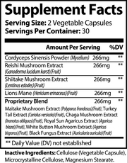 Mushroom Complex 10 X - Nutrigen Boost