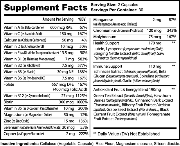 Complete Multivitamin - Nutrigen Boost